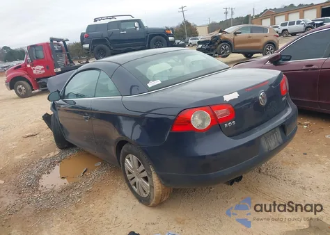 2008 Volkswagen Eos Komfort/Turbo z USA, uszkodzony, nr VIN WVWBA71F78V055917